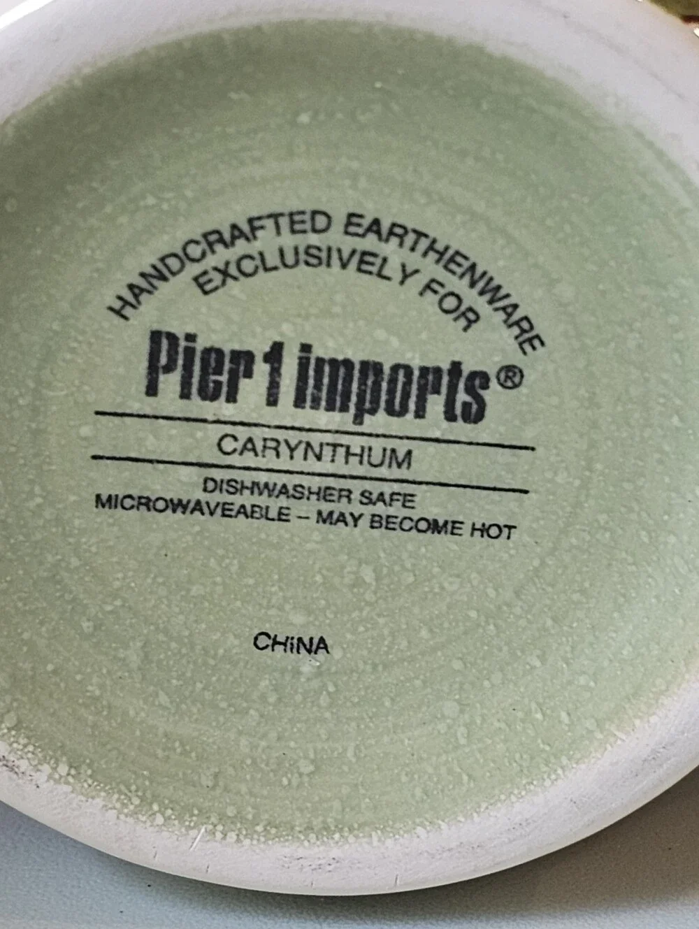 Pier 1 Carynthum Mugs Set of 2